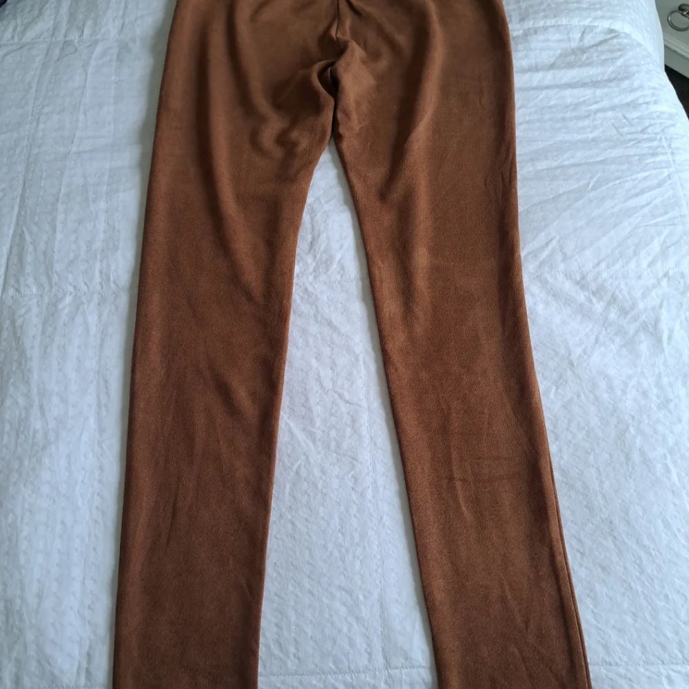 J. McLaughlin Women’s Rust Faux Suede Lori Leggings Pants Size S $178
